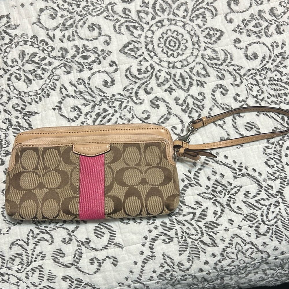 Coach wristlet